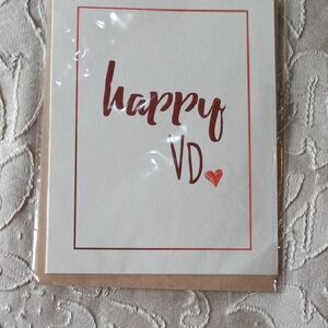 Inappropriate Valentine's Day Card with Red Heart